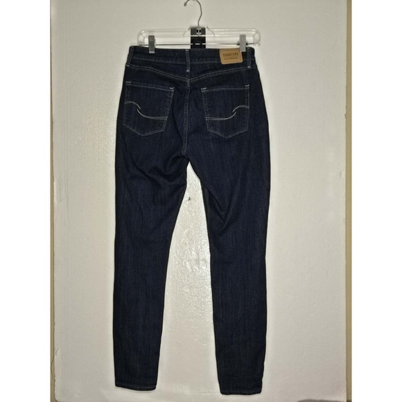 ✨ Levi's Signature Skinny Jeans Women's W28 L30 Dark Wash Stretch ✨ - Picture 2 of 6